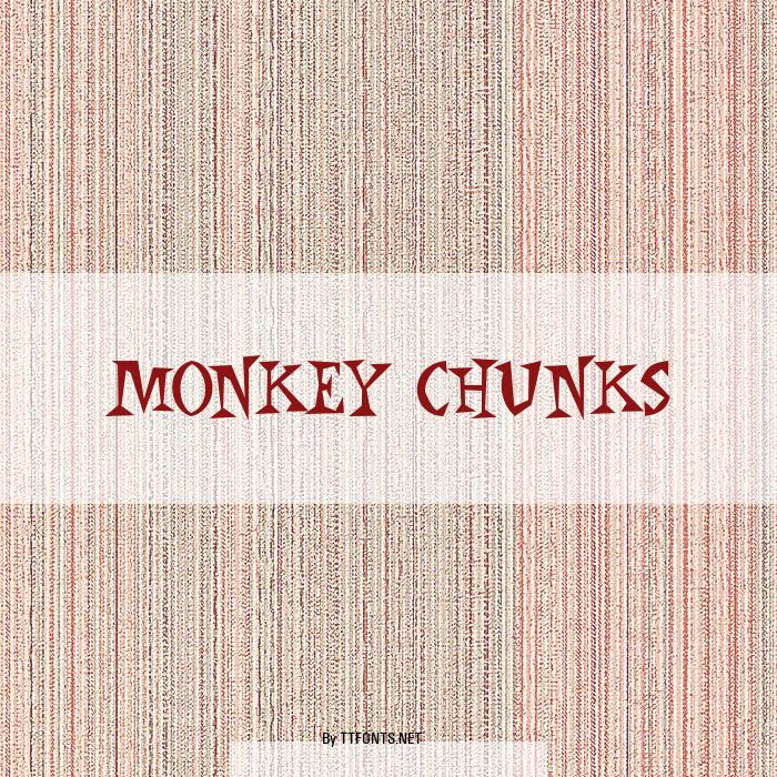 Monkey Chunks example